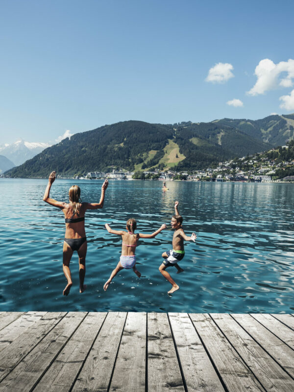 Baden Schwimmen Urlaub Sommerurlaub Zeller See Zell am See