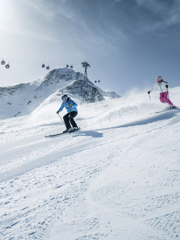 Skifahren Zell am See Kaprun Kitzsteinhorn Winter Winterurlaub Urlaub