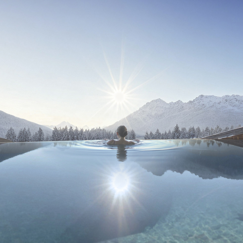 Infinitypool am Dach